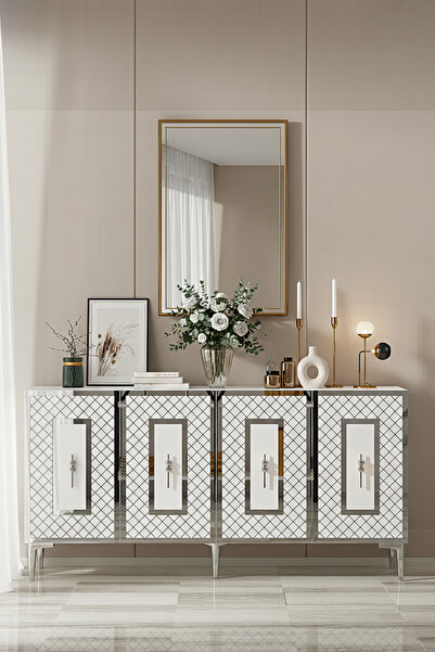 zetuna home KA1510BS KONSOL, ÇOK AMAÇLI DOLAP, KAHVE KÖŞESİ VE TV SEHPASI BEY...