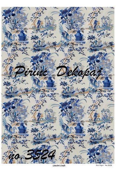 LİNEART PİRİNÇ DEKOPAJ NO.3524
