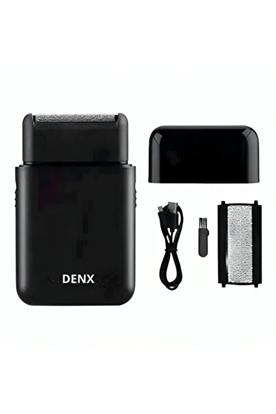 Denx ماكينة حلاقة كهربائية محمولة للرجال DX1301، قابلة لإعادة الشحن، مناسبة ل...
