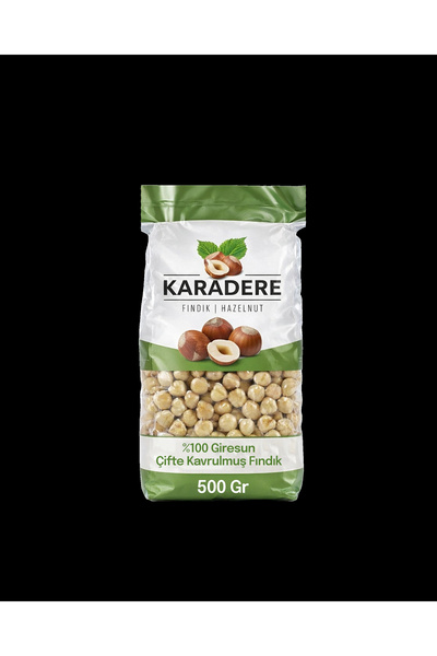 KARADERE Fındık Çifte Kavrulmuş Giresun Fındığı 500g