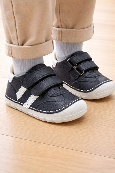 GOOFY Leather Orthopedic Sole Baby Boy First Step Shoes