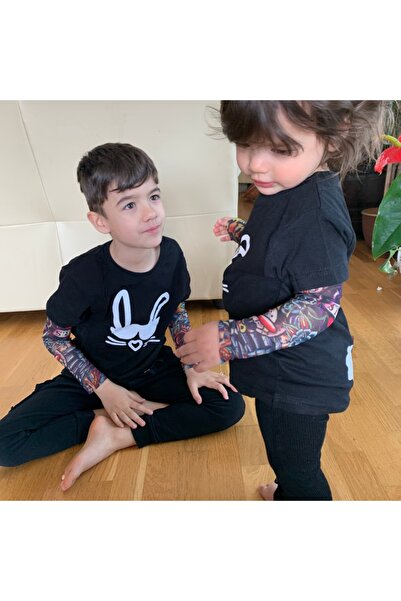 ANNIA Bunny tattoo t-shirt - unisex