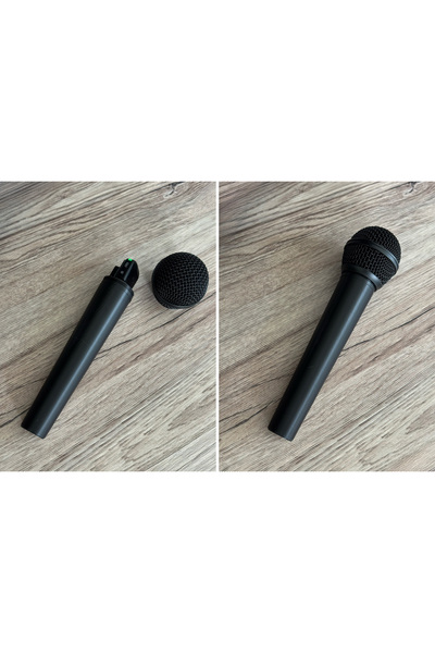 Morphena3D Mini Mic Model Uyumlu Mikrofon Tutucu – Delikli Küre Tasarımlı El ...