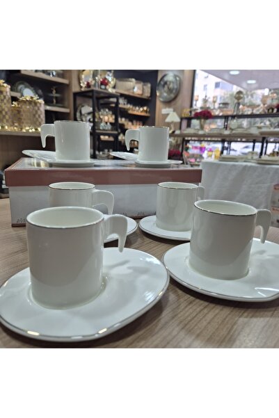 ERVA Alicia 6 Kişilik Kahve Fincan Takımı - 90 ml