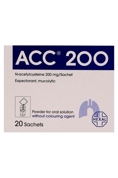 HEXAL Acc 200 Sachet 20S