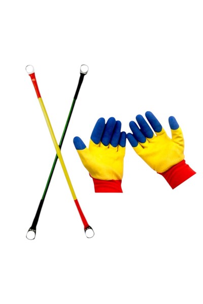 Universal Current transfer/battery start cable set, section 16 mmp, yellow/gr...