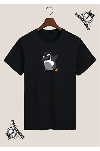 MarkaTurko Penguen Special Design Printed T-Shirt