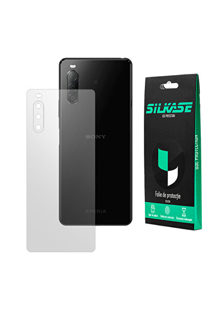 SILKASE Matte back film for Sony Xperia 10 II, back protection, silicone