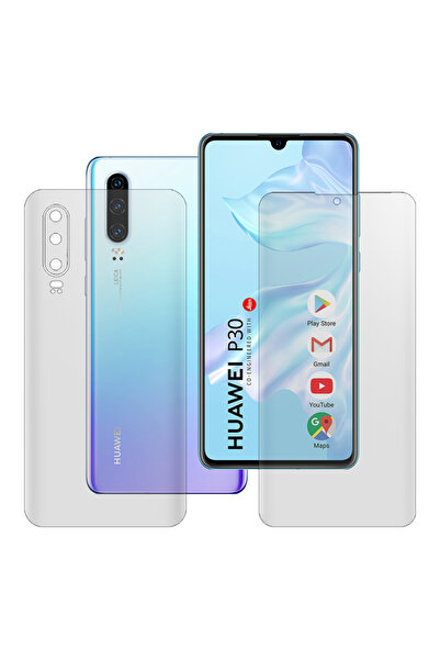 SILKASE Set 2 folii mate pentru Huawei P30, protectie telefon, silicon