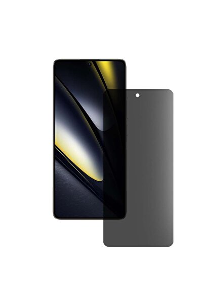 SILKASE Folie privacy mata pentru Xiaomi Poco F6 Pro, protectie ecran, silicon