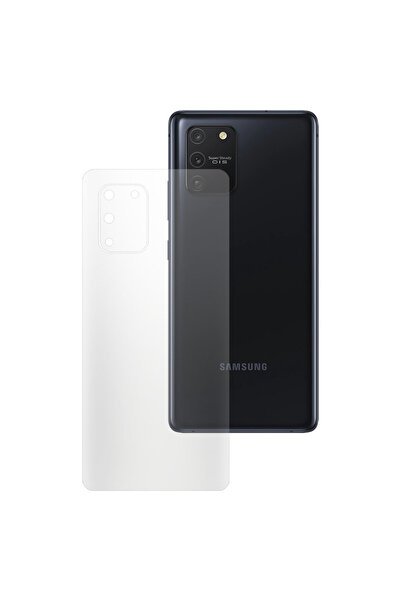 SILKASE Folie spate mata pentru Samsung S10 LITE, protectie spate, silicon
