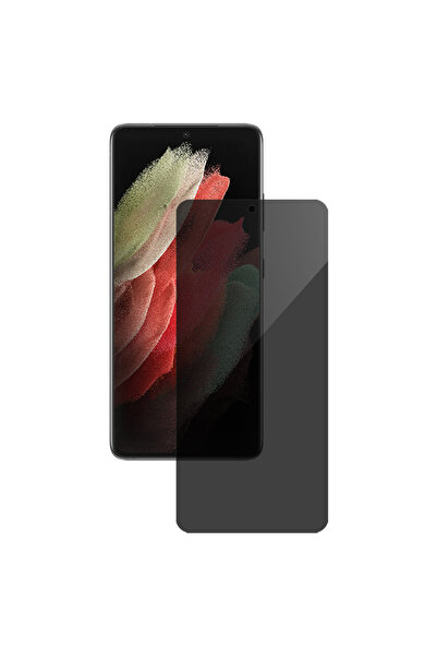 SILKASE Folie privacy pentru Samsung S21 Ultra, protectie ecran, silicon