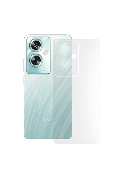 SILKASE Folie spate mata pentru OPPO A79, protectie spate, silicon
