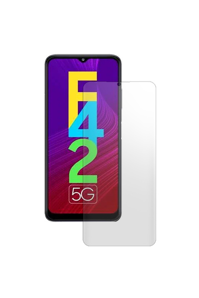 SILKASE Matte film for Samsung Galaxy F42 5G, screen protector, silicone