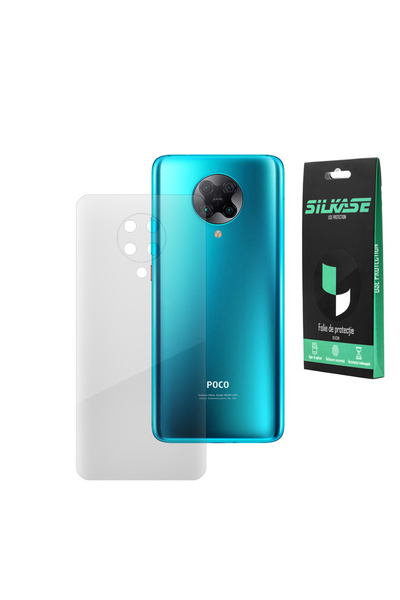 SILKASE Θήκη πλάτης για Xiaomi Poco F2 Pro, προστασία πλάτης, σιλικόνη