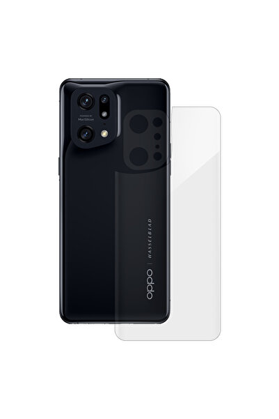 SILKASE Folie spate pentru OPPO Find X5 Pro, protectie din silicon