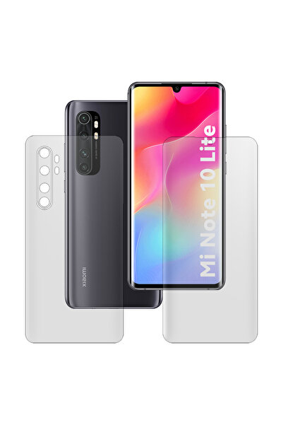 SILKASE Комплект от 2 матови защитни фолиа за Xiaomi Mi Note 10 Lite, силиконови