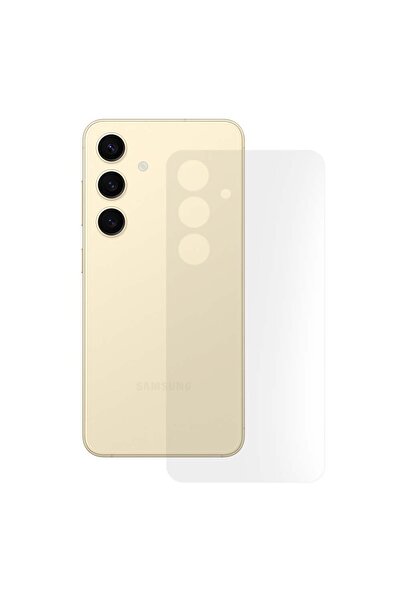 SILKASE Matte back film for Samsung Galaxy S24, back protection, silicone