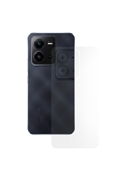 SILKASE Matte back film for Vivo X80 Lite, back protection, silicone