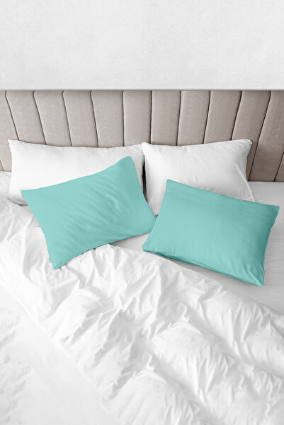 Monolisse 100% Organic Cotton Akfil Pillowcase Set of 2 - 50X70 cm Petrol Green