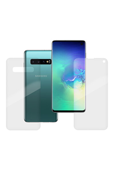 SILKASE Set of 2 foils for Samsung S10, phone protection, silicone