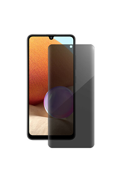 SILKASE Privacy film for Samsung A32, screen protector, silicone
