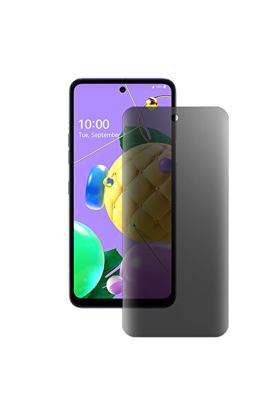 SILKASE Ματ μεμβράνη ιδιωτικότητας για LG K52, προστατευτικό οθόνης, σιλικόνης