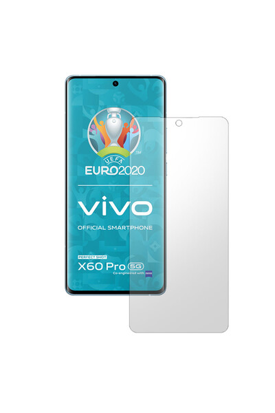 SILKASE Matte film for Vivo X60 Pro, screen protector, silicone