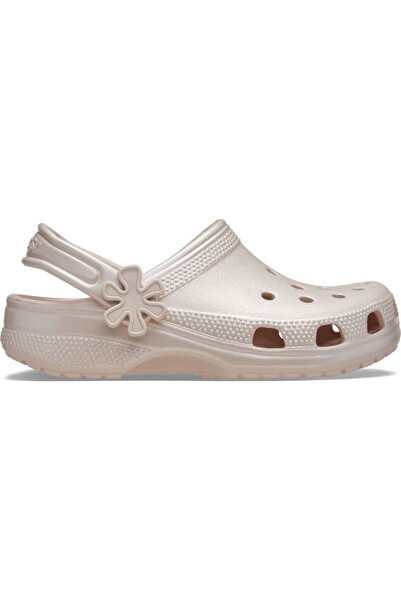 Crocs شبشب كلاسيكي لامع باللؤلؤ للبنات 212815 212815-6UR