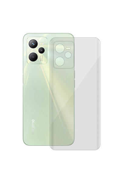 SILKASE Back cover for Realme C35, silicone protection