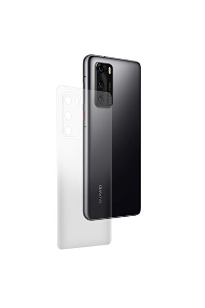 SILKASE Folie spate mata pentru Huawei P40, protectie spate, silicon