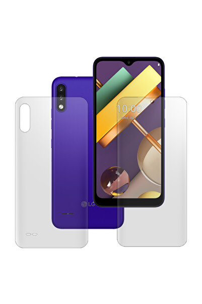 SILKASE Set of 2 matte films for LG K22, phone protection, silicone
