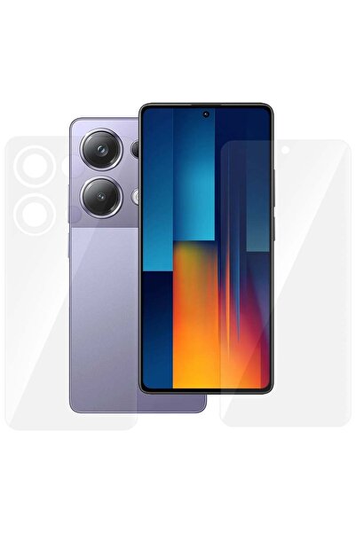 SILKASE Set 2 folii pentru Xiaomi Poco M6 Pro, protectie telefon, silicon