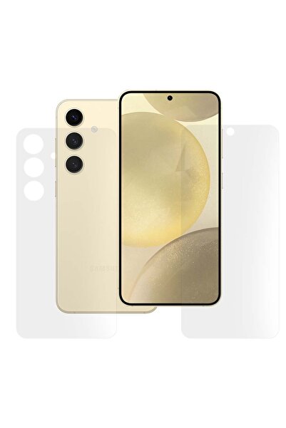 SILKASE Set 2 folii mate pentru Samsung Galaxy S24 Plus, protectie telefon, s...