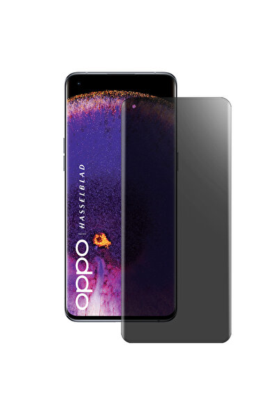 SILKASE Folie privacy mata pentru OPPO Find X5 Pro, protectie ecran, silicon