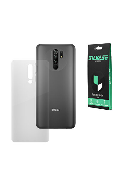 SILKASE Πίσω κάλυμμα για Xiaomi Redmi 9, προστασία πλάτης, σιλικόνη