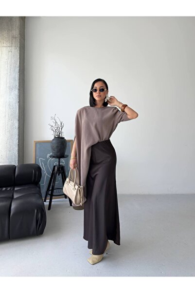 ZF BUTİK Women's Modern Blouse with Cape Sleeve Detail