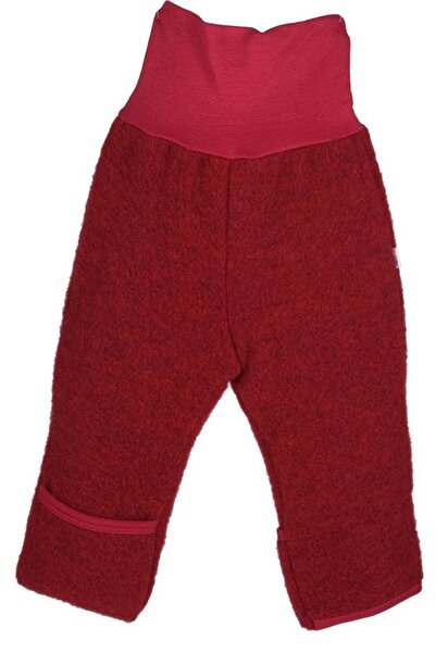 Iobio Popolini Cassis 86/92 - Pantaloni din lana merinos organica - wool flee...