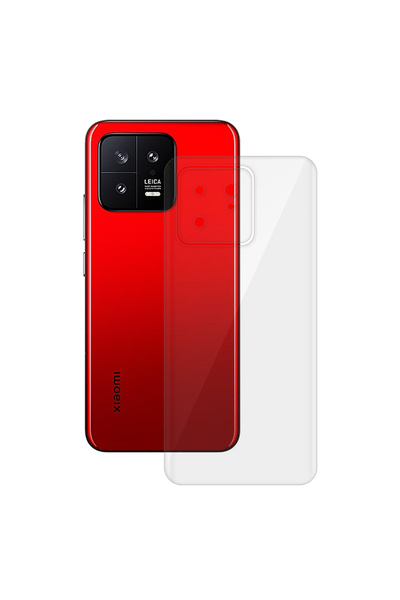 SILKASE Back cover for Xiaomi 13, back protection, silicone