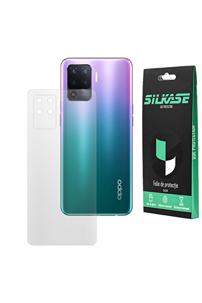 SILKASE Matte back film for Oppo Reno 5 Lite, back protection, silicone
