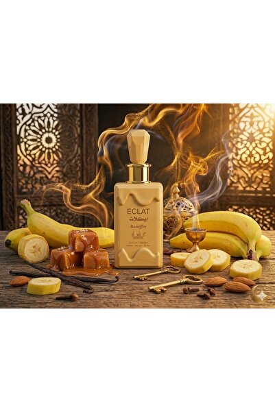 ECLAT Parfum Arabesc Banoffee– Aroma Irezistibilă de Desert Banoffee Pie, 100ml