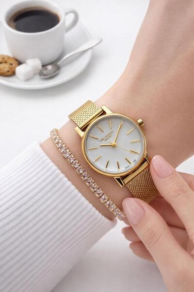 Lee Cooper Steel Cord 2 Year Warranty 3 Atm Water Resistant Women Wrist Watch...