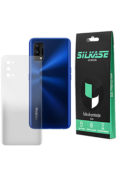 SILKASE Folie spate mata pentru Realme 7 Pro, protectie spate, silicon
