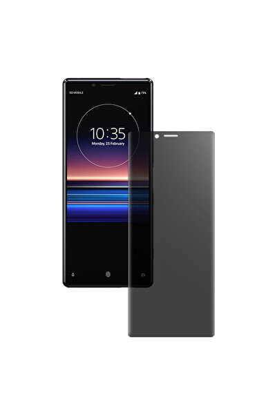 SILKASE Ματ μεμβράνη ιδιωτικότητας για Sony Xperia 1, προστατευτικό οθόνης, σ...