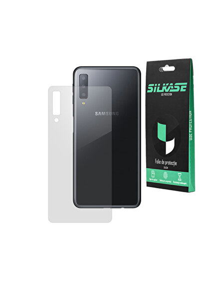 SILKASE Back cover for Samsung A7 (2018), back protection, silicone