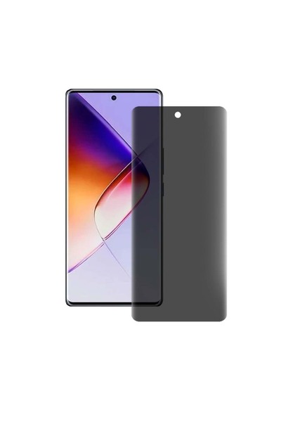 SILKASE Folie privacy mata pentru Infinix Note 40 Pro, protectie ecran, silicon