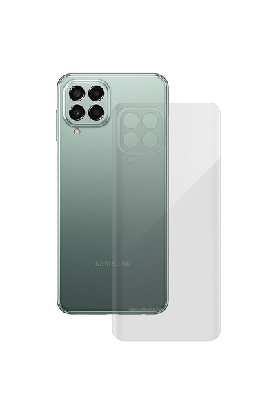 SILKASE Πίσω κάλυμμα για Samsung Galaxy M33, προστασία σιλικόνης