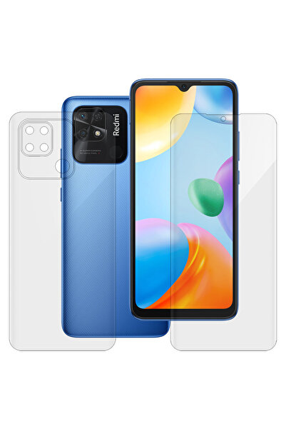 SILKASE Σετ 2 προστατευτικών μεμβρανών για Xiaomi Redmi 10C, προστασία τηλεφώ...