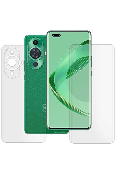 SILKASE Σετ 2 ματ μεμβρανών σιλικόνης για Huawei Nova 11 Ultra, προστασία τηλ...