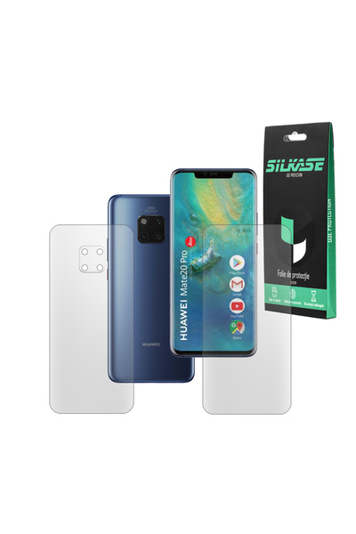 SILKASE Σετ 2 ματ προστατευτικών μεμβρανών για Huawei Mate 20 Pro, προστασία ...